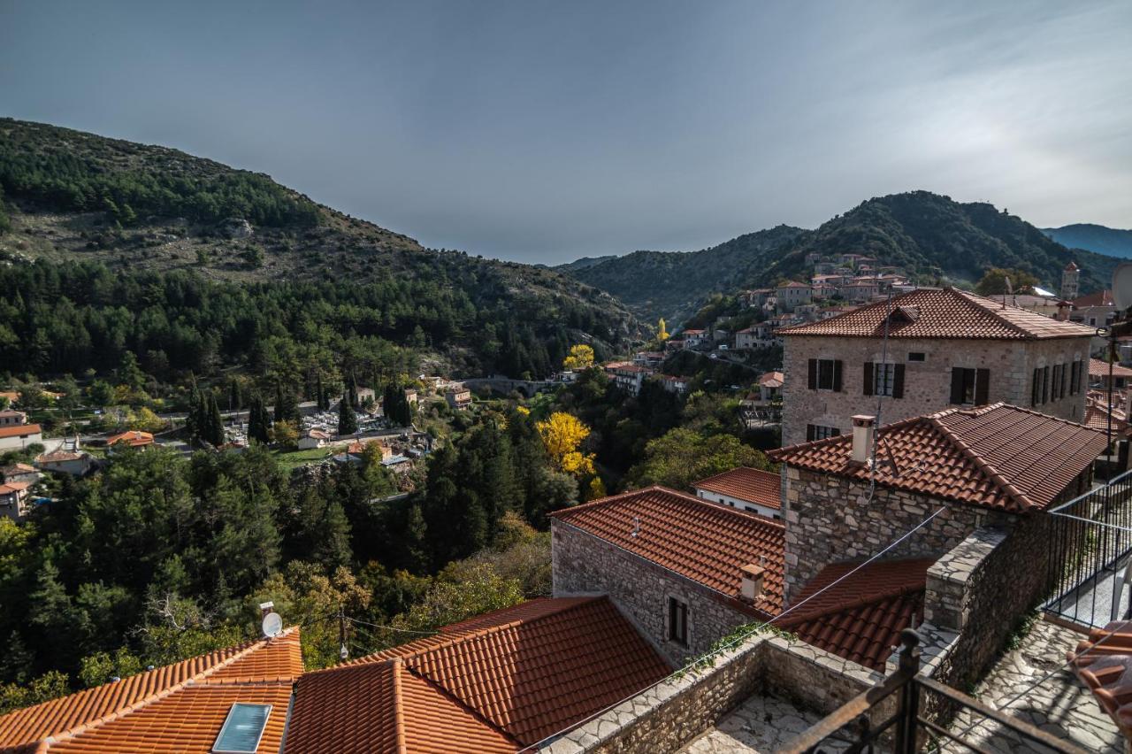 Proselinos Hotel Dimitsana Eksteriør billede